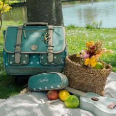 Cartable A4 primaire Green Marguerite (38 cm)