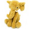 Peluche Eléphant maman et bébé Les Ptipotos Moutarde (35 cm) Les Déglingos Produit 5