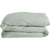 Housse de couette satin de coton bio Tilleul (100 x 140 cm) - Kadolis