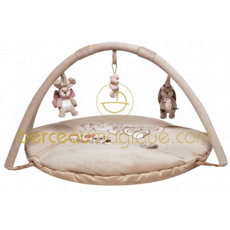Tapis d'éveil Oscarine et Léontine (76 cm) Noukie's