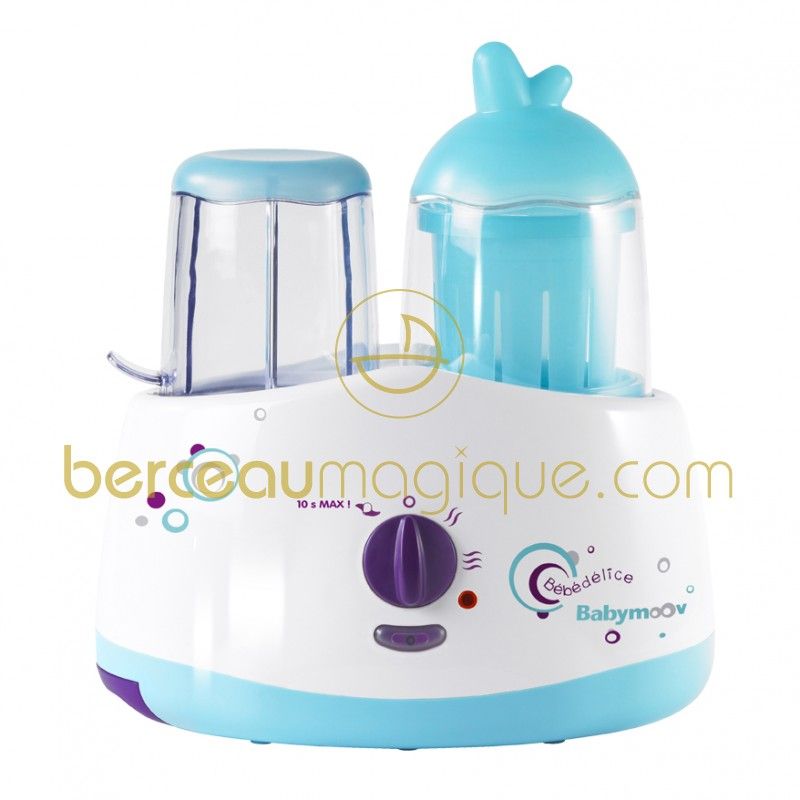 Bébédélice bleu glacier et prune Babymoov
