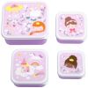 Lot de 4 boîtes à goûter Princesses A Little Lovely Company Produit 3