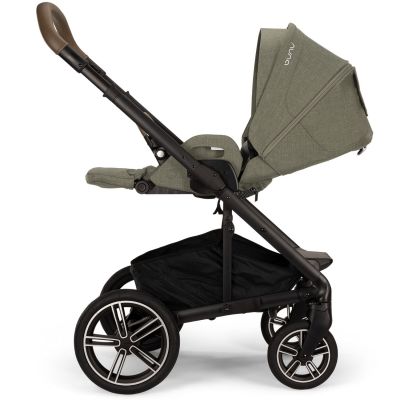 Poussette MIXX NEXT Pine effet cuir café