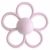 Variation Violet du produit Jouet de dentition en silicone Daisy Lilac de la marque Mushie