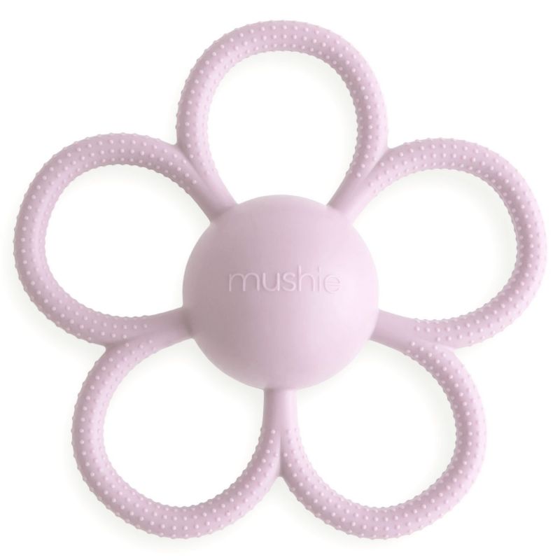 Jouet de dentition en silicone Daisy Lilac Mushie Produit 1