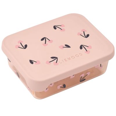 Boîte à goûter Ako en tritan Cherry Heart Liewood