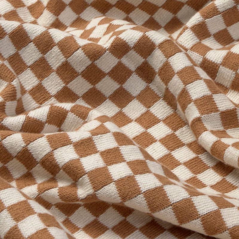 Couverture bébé tricotée Tiles Toffee (80 x 100 cm) Lorena Canals Produit 4