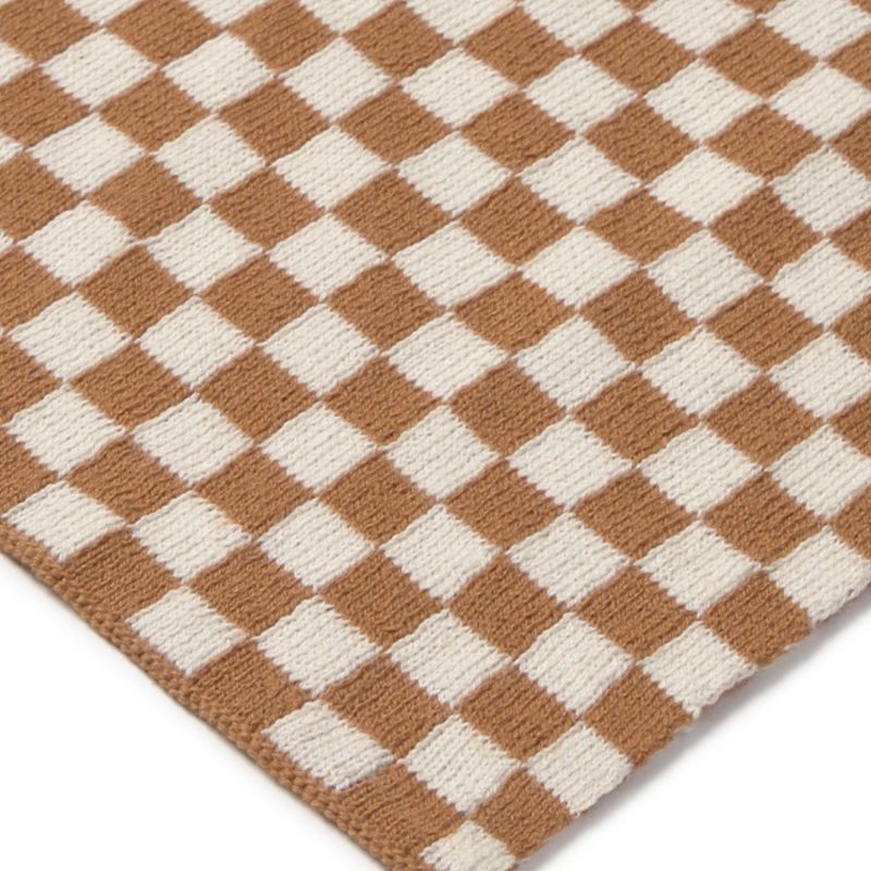 Couverture bébé tricotée Tiles Toffee (80 x 100 cm) Lorena Canals Produit 5