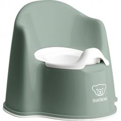 Pot bébé fauteuil vert profond et blanc - BabyBjörn