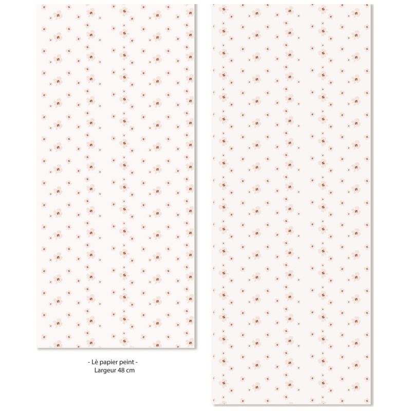 Lé unique papier peint Motif Paloma Charlie et Suzie Produit 3