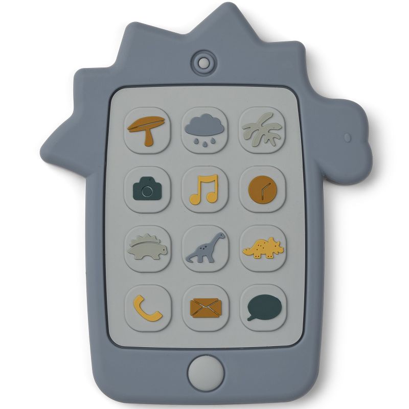 Téléphone en silicone Thomas Dino blue wave Liewood