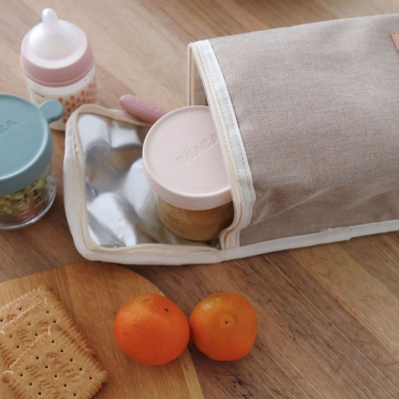 Sac repas isotherme Terre d'argile (12,3 L) Béaba Ambiance 2