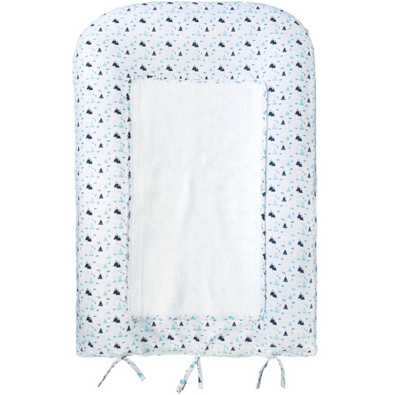 Matelas à langer + 2 carrés éponges Boréale (50 x 75 cm) Domiva