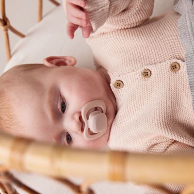 Lot de 2 sucettes symétriques en silicone Berry-Blush (6 mois et +)