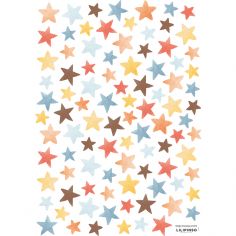 Planche de stickers A3 Colorful Stars