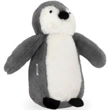 Peluche pingouin storm grey gris (23 cm)  par Jollein