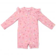 Combinaison de bain manches longues Ocean Treasures (1-2 ans) - Little Dutch