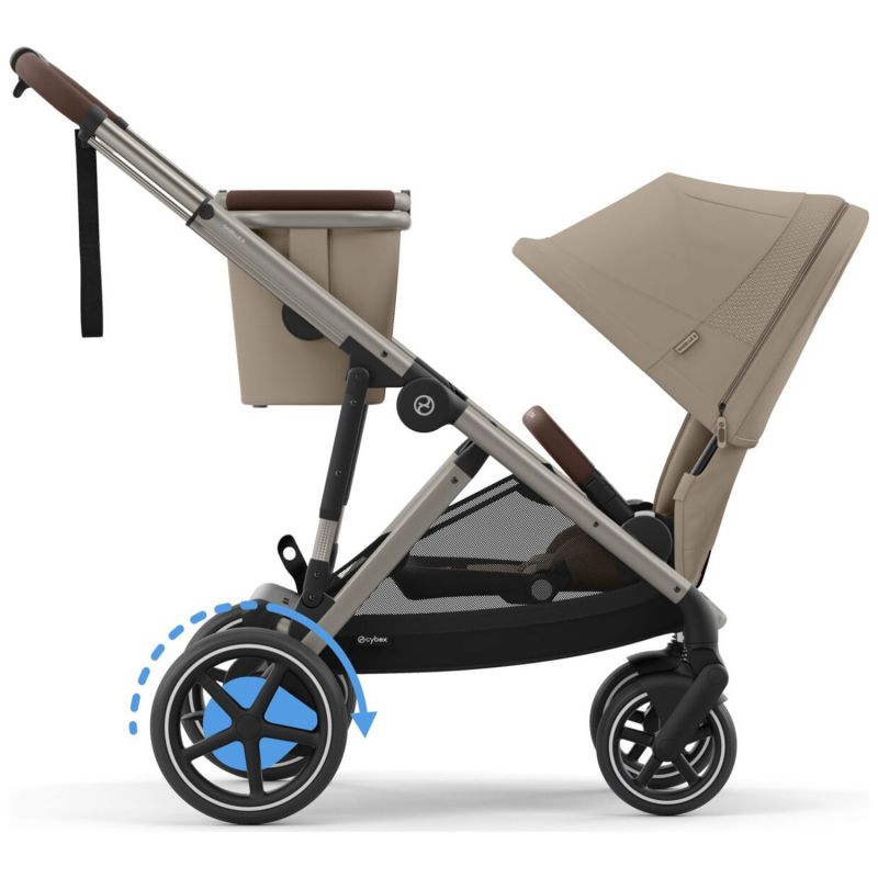 Poussette avec assistance électrique eGazelle S Almond Beige Cybex Produit 5