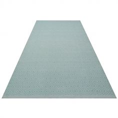 Tapis Rectangulaire Checky Gris 70 X 140 Cm Kids Depot