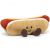 Variation Beige, rouge, jaune du produit Peluche Amuseable Hot Dog (25 cm) de la marque Jellycat