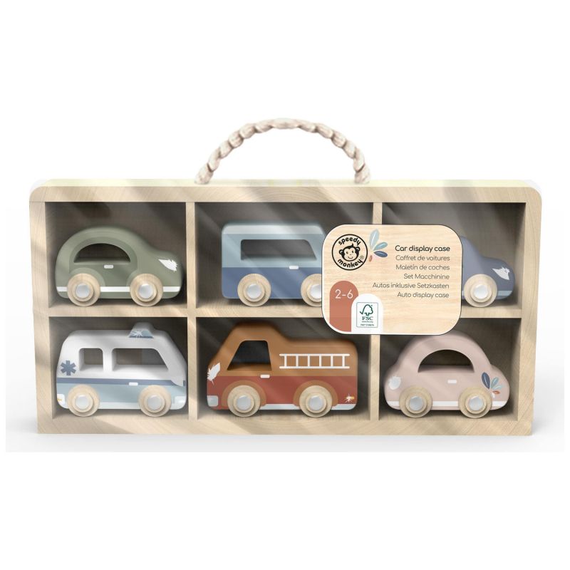 Coffret de voitures (6 voitures) Speedy Monkey Packaging 4