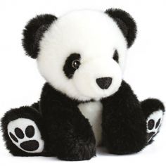 Peluche panda So Chic noir (17 cm)