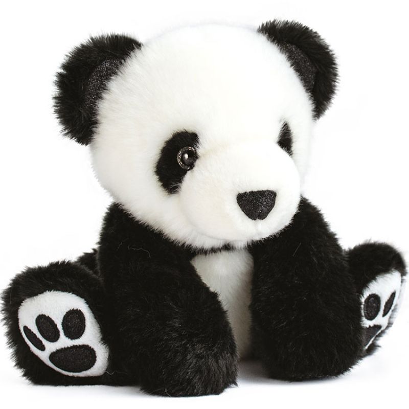 Peluche panda So Chic noir (17 cm) Histoire d'Ours