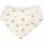Variation Ecru, rose, noir du produit Bavoir bandana Roseberry de la marque Babyshower