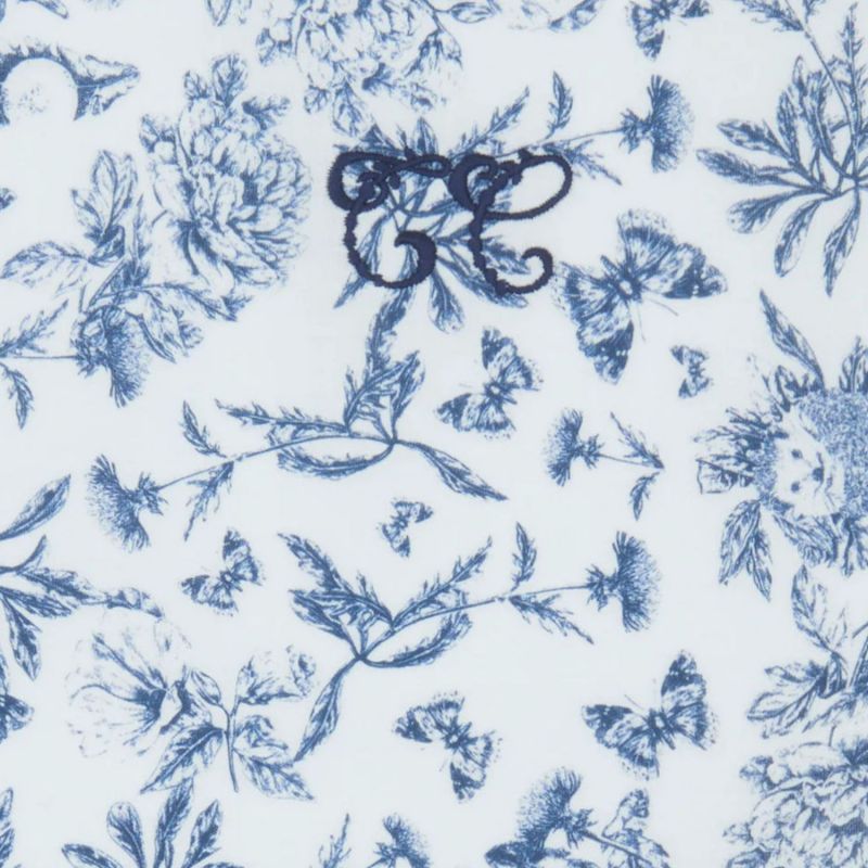 Tour de lit adaptable Toile de Jouy bleu Tartine et Chocolat Produit 5