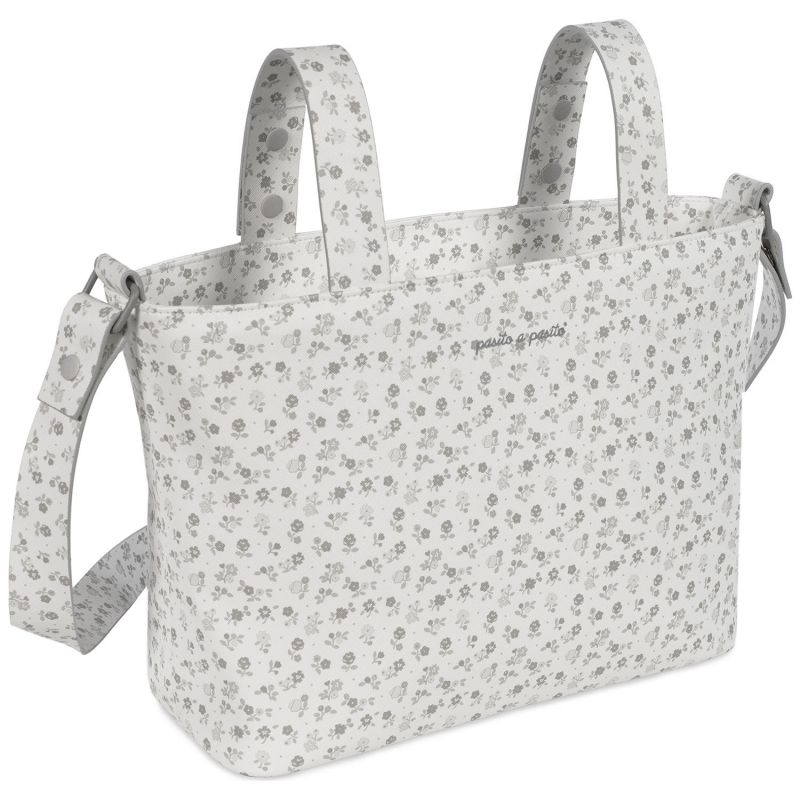 Sac Crossbody Little Bloom Fleurs Gris Pasito a pasito Produit 4