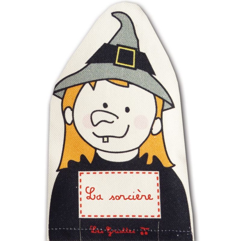 Marionnette Sorcière (personnalisable) Les Griottes