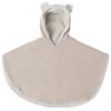Poncho polaire Teddy Latte Powder Babyshower Produit 1