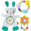 Coffret Naissance jeux de dentition Sensory avec Doudou luminescent - Infantino