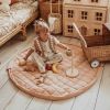 Tapis de jeu 2 en 1 Noomad Organic Soft Fleuri Play&Go Ambiance 7