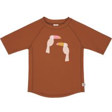Tee-shirt anti-UV manches courtes Toucan rouille (13-18 mois, taille : 86 cm)  par Lässig 