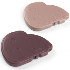Lot de 2 pains de glace Elphee Rose - Done by Deer