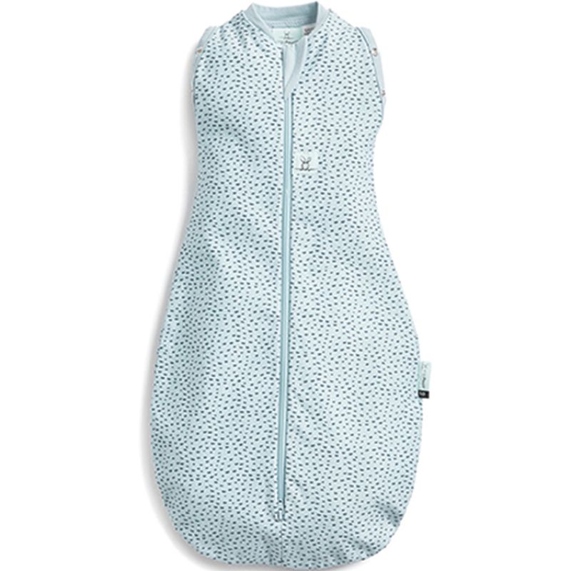 Gigoteuse d'emmaillotage légère ergoCocoon en coton bio et bambou Pebble TOG 1 (60 cm) ErgoPouch