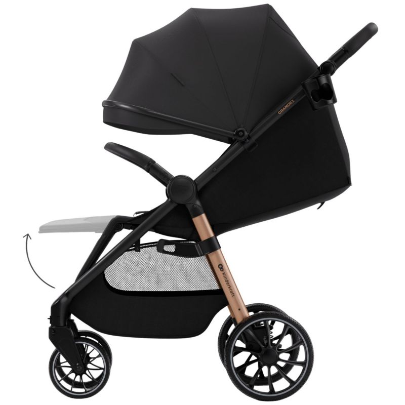 Poussette Grande 2 Midnight Black Kinderkraft Produit 4
