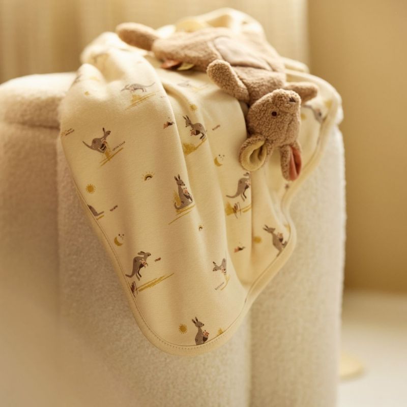 Doudou attache sucette Kangaroots Jollein Ambiance 5