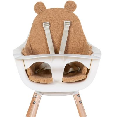 Coussin de chaise haute Teddy beige  par Childhome