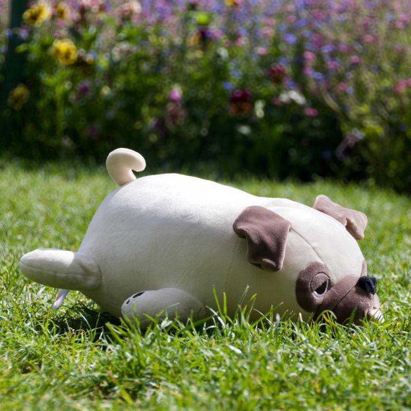 Peluche Nemu Nemu Hana le Bulldog (27 cm) Trousselier Ambiance 7