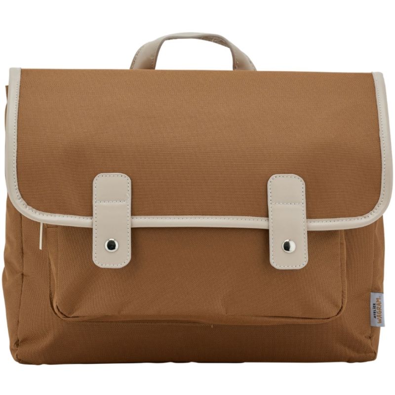 Cartable A4 maternelle Marron (33 cm) Atelier Wagram Produit 1