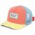 Variation Bleu, corail, jaune du produit Casquette Mini Neo (2-5 ans) de la marque Hello Hossy