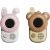 Variation Blanc, rose, orange du produit Paire de Talkie-Walkie Zoo Rabbit-Bear de la marque The Zoofamily