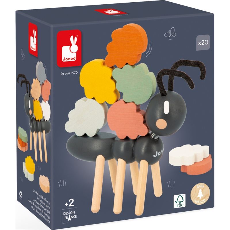 Jouet d'équilibre fourmi Sweet Cocoon (20 pièces) - Reconditionné Janod Produit 7