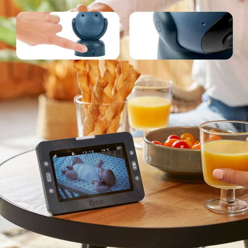 Babyphone caméra rotative Yoo Master +HD Babymoov Ambiance 3