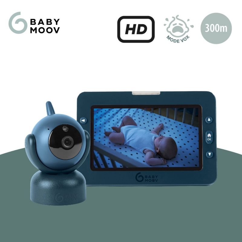 Babyphone caméra rotative Yoo Master +HD Babymoov Ambiance 5