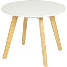 Ensemble table et chaises enfant - ovaline blanc - 1-4 ans Couleur