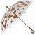 Variation Transparent, marron du produit Parapluie Cœurs Marron de la marque Atelier Wagram