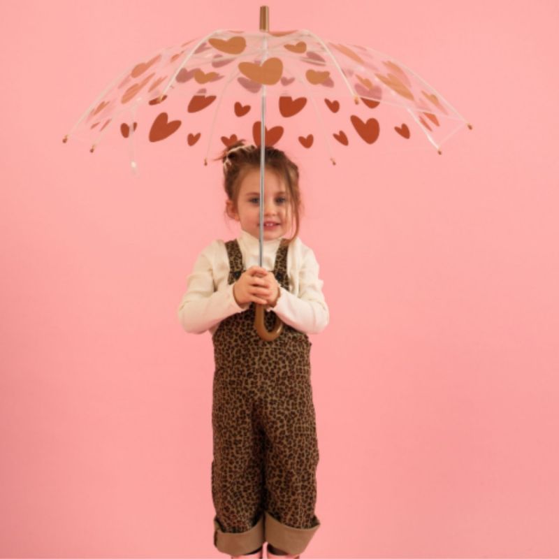 Parapluie Cœurs Marron Atelier Wagram Ambiance 3